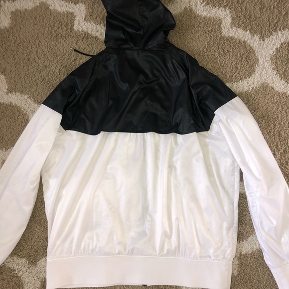 NIKE MENS XL WINDBREAKER COAT RAIN JACKET ZIP UP - Picture 2 of 3